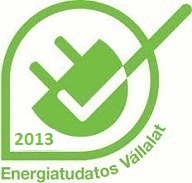 Energiatudatos vállalat 2013-2015 logo